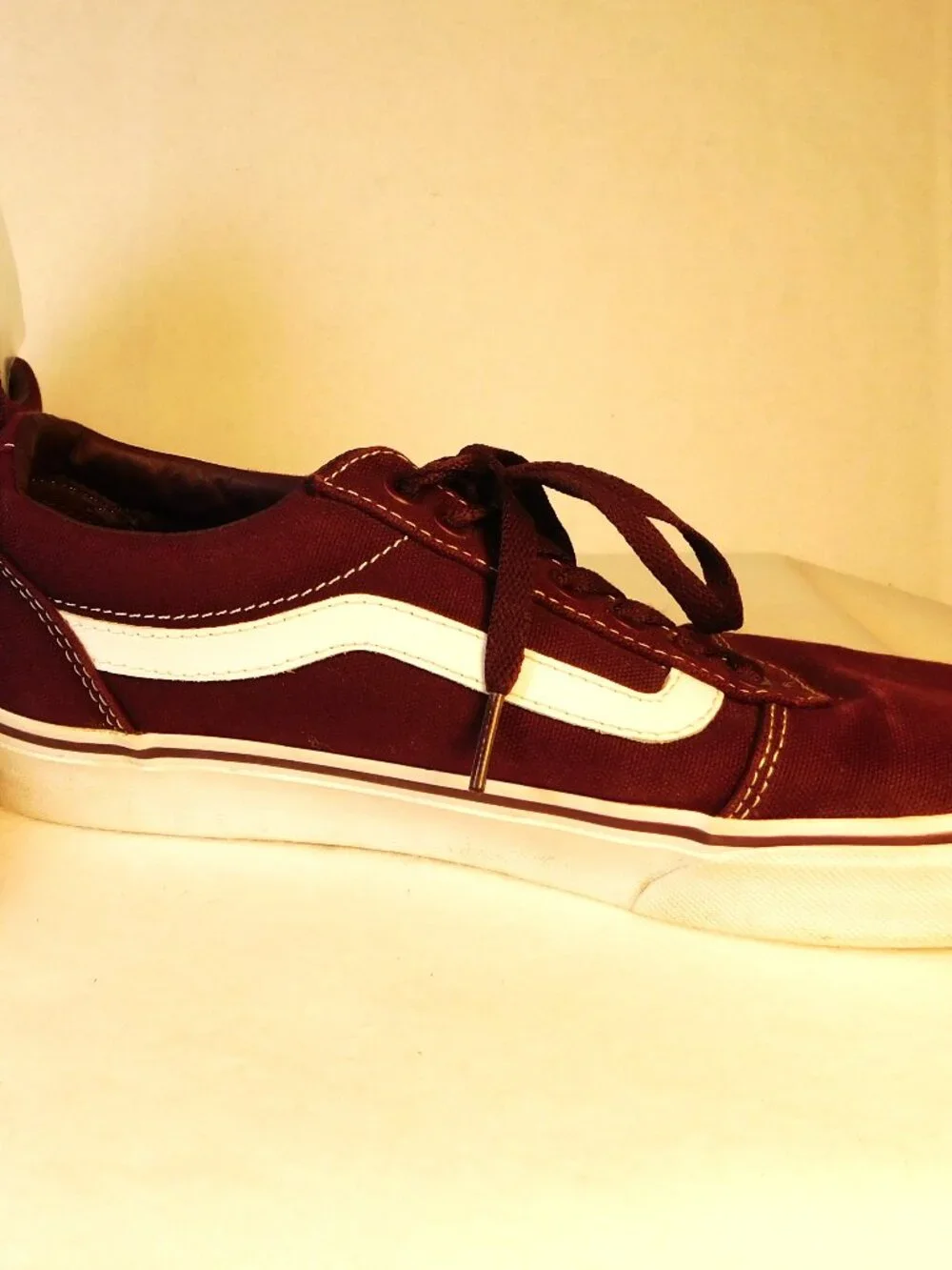 Vans Ward Men's Size 8 Old Skool Skate Shoes Sneakers Port Royale/White # 500714
